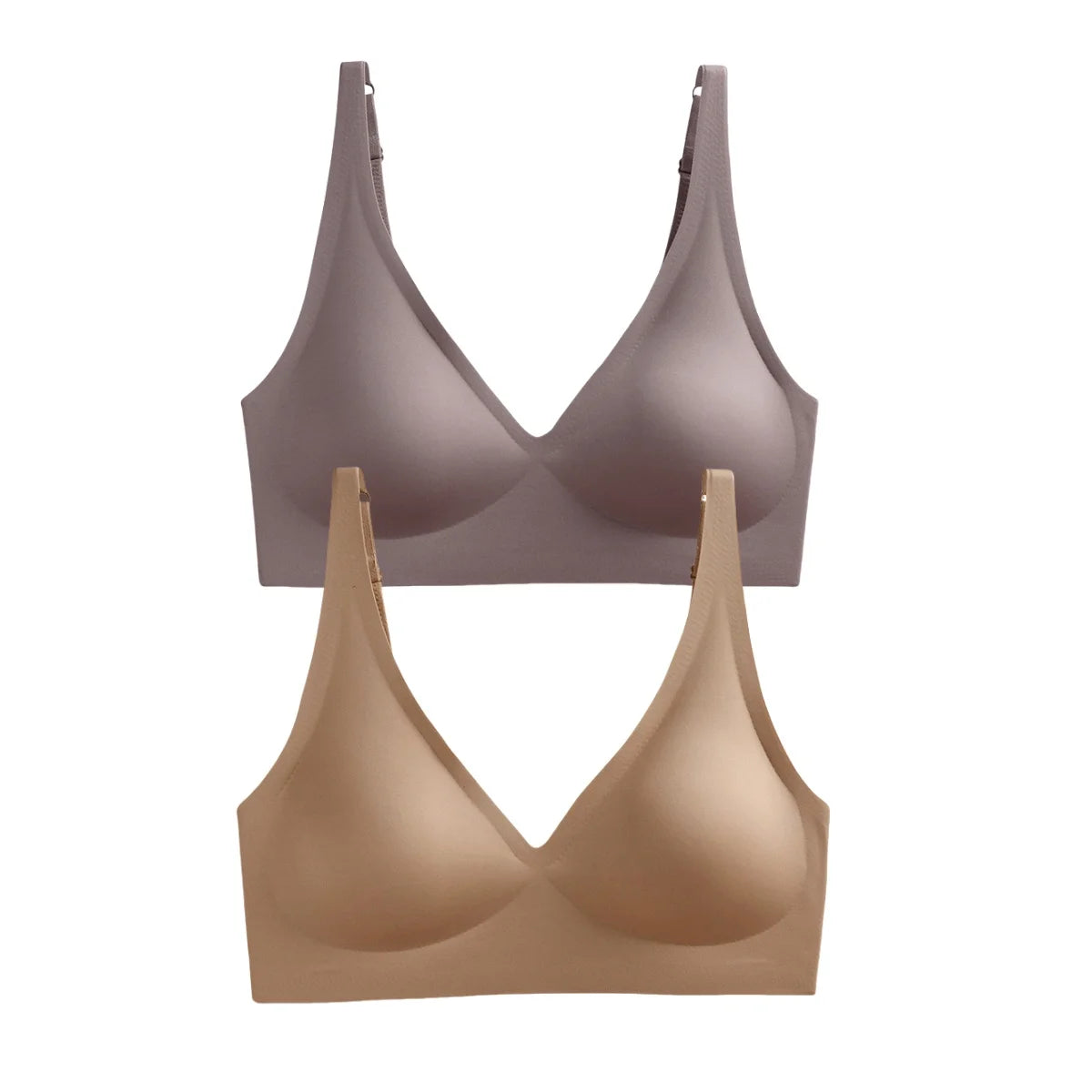 2Pcs/Set Seamless Bra Women Underwear Wireless Brassiere Soft Padded Intimate Female Push Up Sexy Lingerie Underwear Sleepwears Aviola