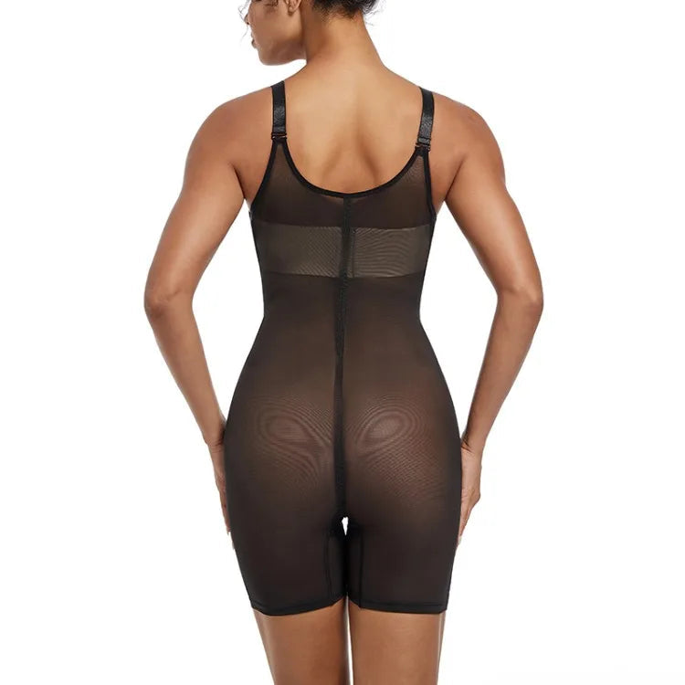 Light Shapewear Bodysuit Body Shaper Women Belly Sheath Waist Trainer Reductive Slimming Underwear Thin Breathable Aviola
