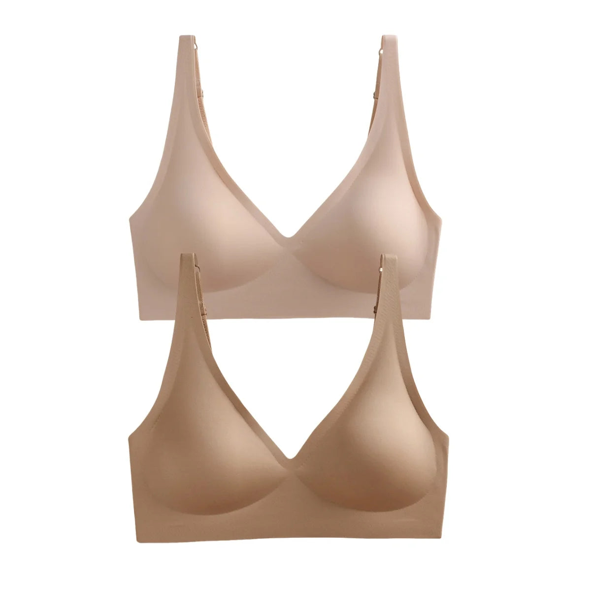 2Pcs/Set Seamless Bra Women Underwear Wireless Brassiere Soft Padded Intimate Female Push Up Sexy Lingerie Underwear Sleepwears Aviola