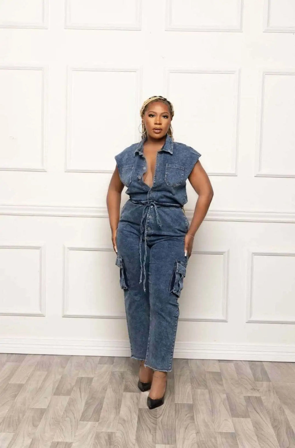 Demin Overalls Women Slim Fit Jumpsuits Sleeveless One Piece Long Pants Mom Jeans High Waist Y2k Club Party Casual Rompers Aviola