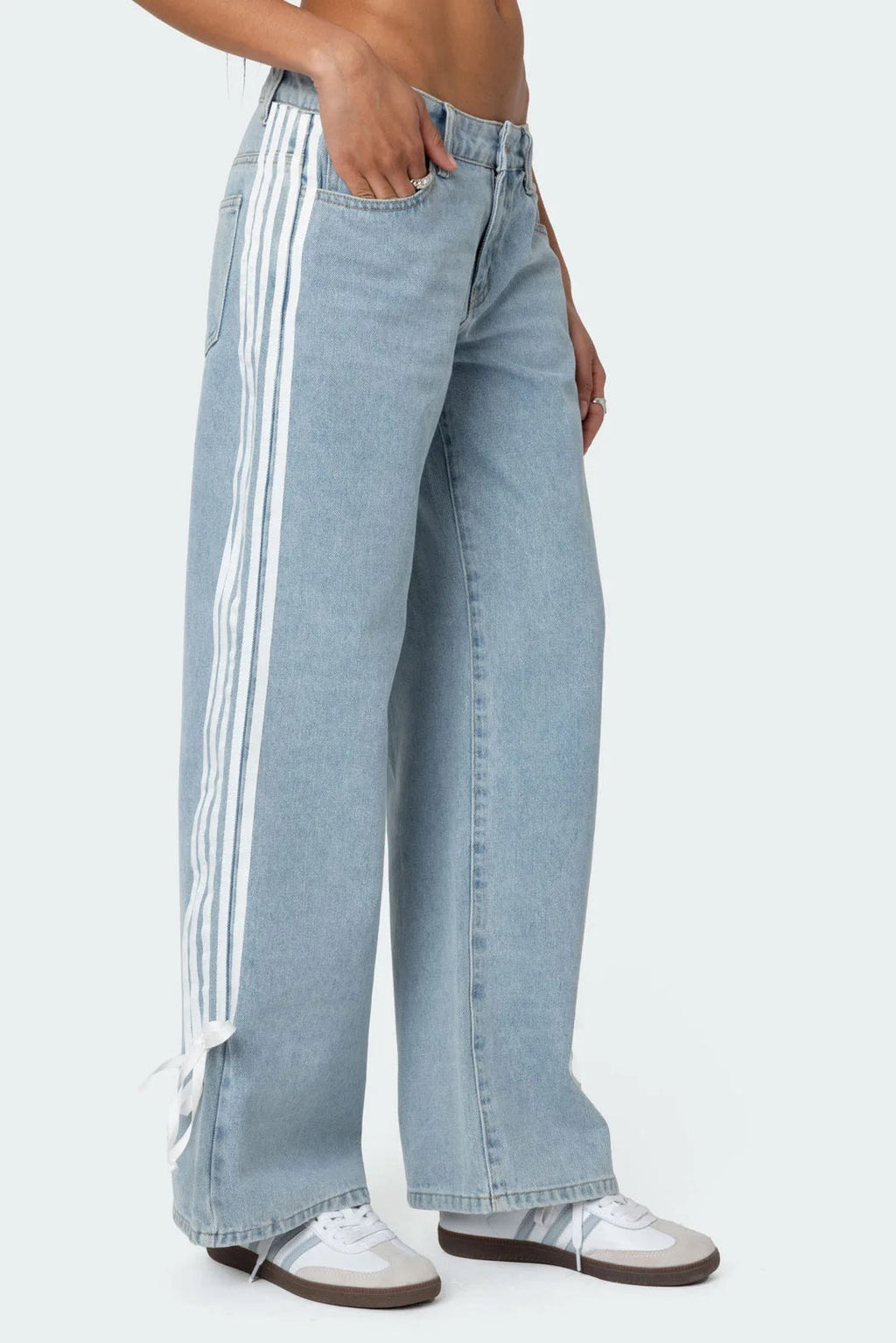 Denim Pant Women Jeans Wide Leg Long Pants Y2k Streetwear High Waist Casual Straight Trousers Elegant Mom Jeans Work 2025 Aviola