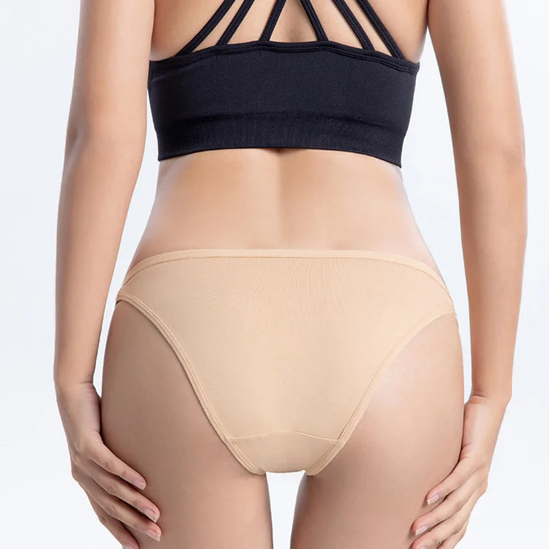 3Pcs/set Women Cotton Panties Female Mesh Underpants Solid Color Bikini Briefs Underwear Ladies Sexy Panty Girls Lingerie Aviola