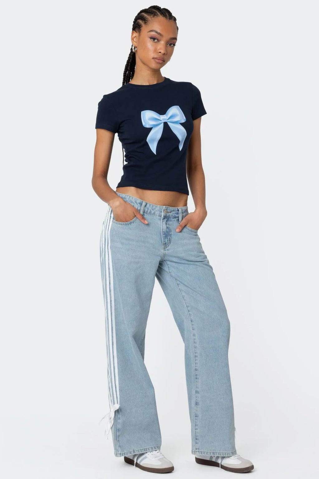 Denim Pant Women Jeans Wide Leg Long Pants Y2k Streetwear High Waist Casual Straight Trousers Elegant Mom Jeans Work 2025 Aviola