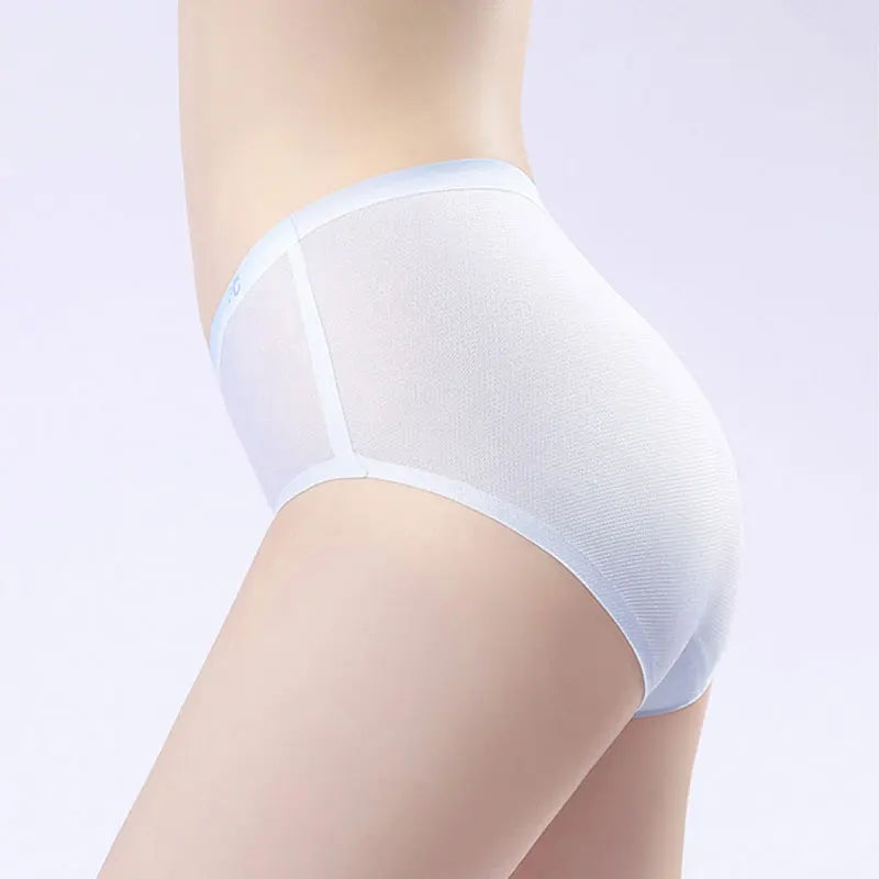 5Pcs Women's Seamless No Show Underwear Mid Waist Panties Invisible Light Underwear Aviola