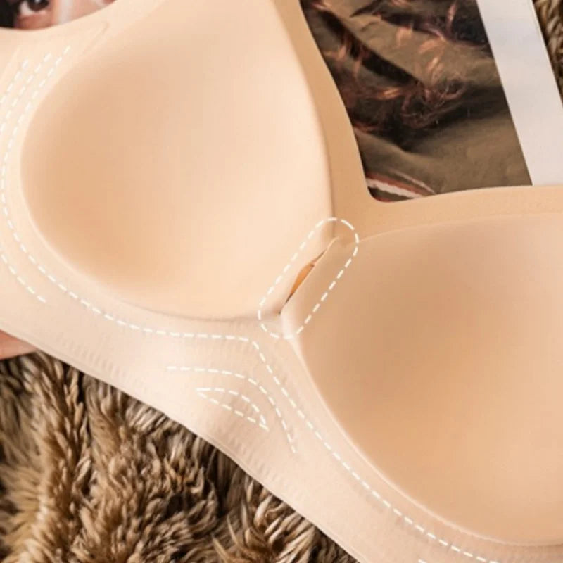 3Pcs/Set Seamless Bras For Women Padded Bra Non-wire Underwear Sexy Lingerie Wide shoulder Straps Brassiere Soft Tops Intimates Aviola
