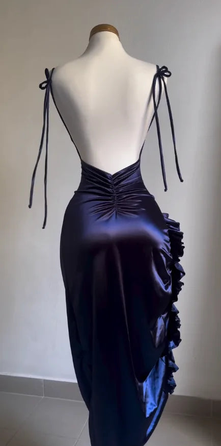 Senior sense Y2K sexy halter Spice Girl dress Aviola