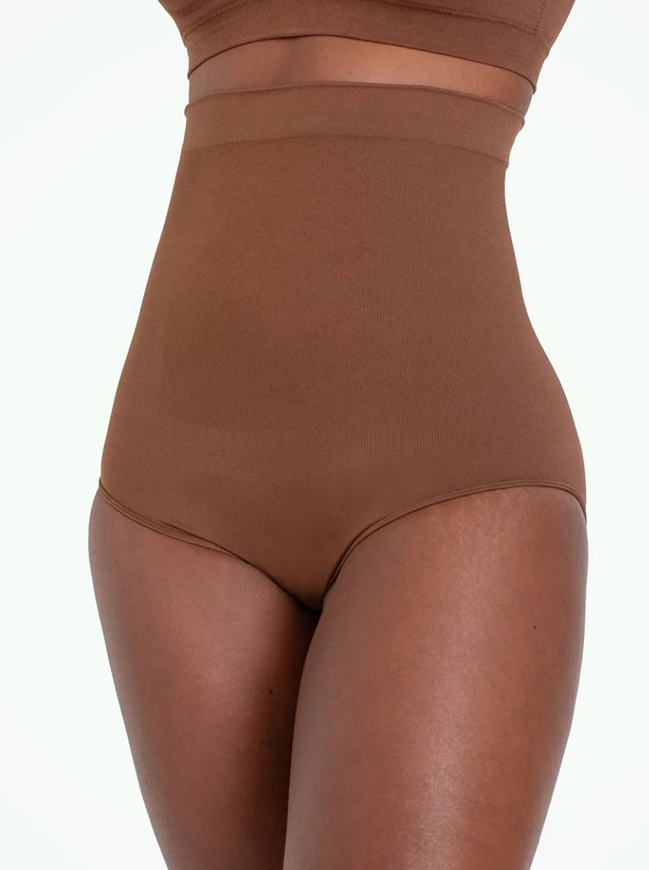 Women High Waist Shaper Panties Belly Control Body Slimming Control Shapewear Silicone Non-Slip Lingerie Waist Trainer 007 Aviola