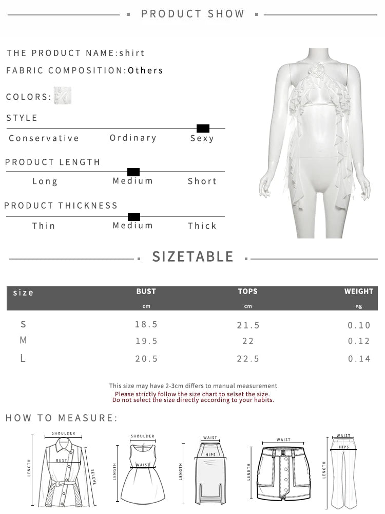 Nibber Tassel Camisole Women Mesh 3d Flowers Tierred Lace-Up Cross Sleeveless Backless Sexy Midnight Summer Coquette Mini Tops Aviola