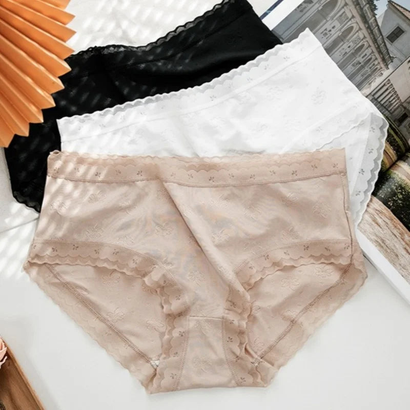 1PC Low Rise Briefs Women Panties Seamless Underwear Solid Thin Breathable Panty Female Underpants Sexy Lingerie Aviola