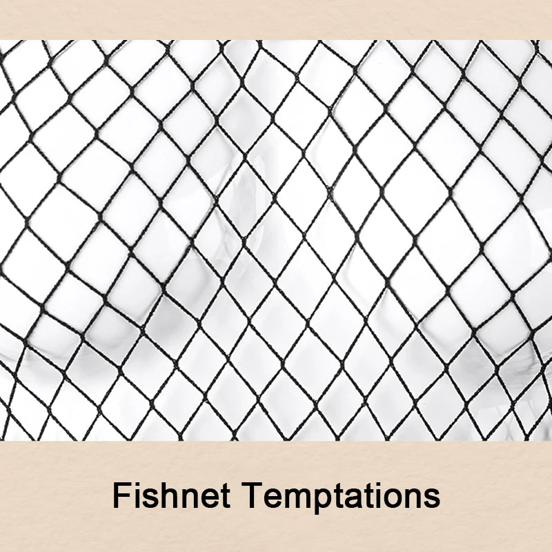 Sexy Crotchless Tights Women High Fishnet Black Sling Body Stockings Erotic Lingerie Mesh Teddy Pantyhose One Piece Long Tights Aviola
