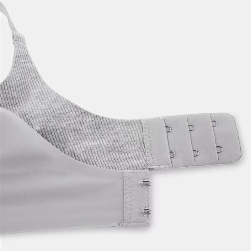 2Pcs/Set Seamless Bras For Women Nonwire Brassiere Soft Underwear Tops Letter Strap Sexy Lingerie U-shaped Back Bralette Aviola