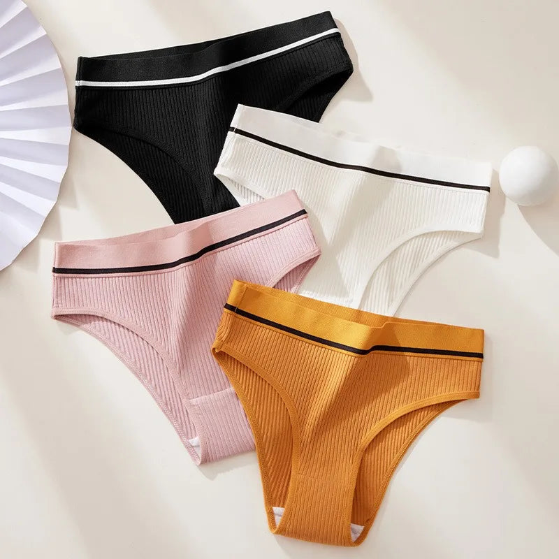 Seamless Panties Women Hip Lift Briefs Cotton Panties Breathable Mid Waist Underwear Female Sexy Lingerie Aviola