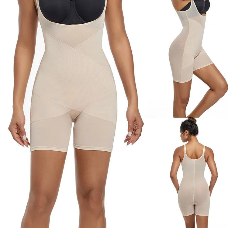 Light Shapewear Bodysuit Body Shaper Women Belly Sheath Waist Trainer Reductive Slimming Underwear Thin Breathable Aviola