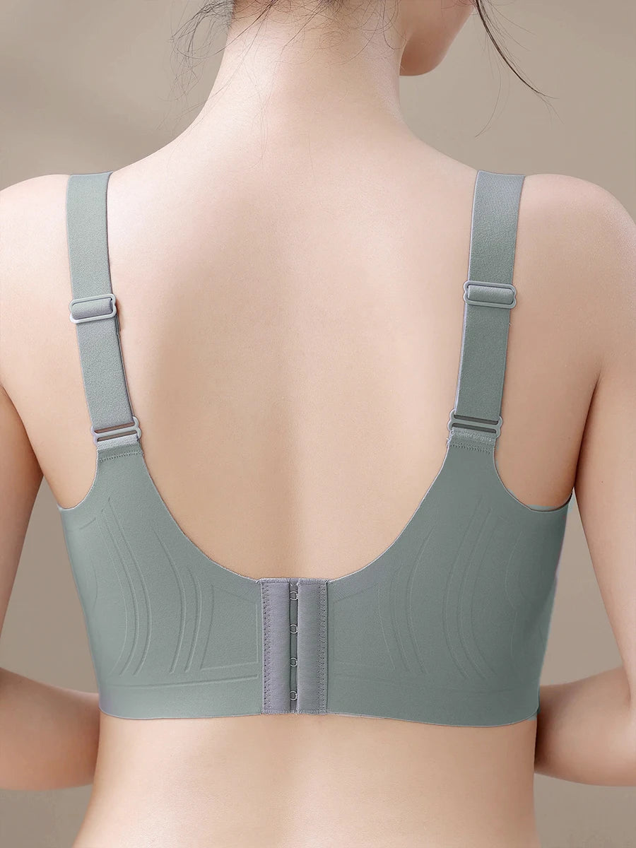 Women Seamless Bras Wireless Underwear Push Up Brasiere Sexy Deep V Bralette Female Thin Invisible Bra Strap Adjustable Lingerie Aviola