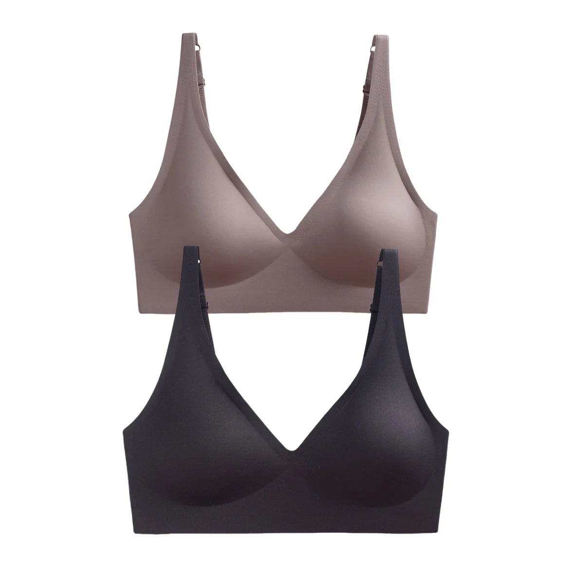 2Pcs/Set Seamless Bra Women Underwear Wireless Brassiere Soft Padded Intimate Female Push Up Sexy Lingerie Underwear Sleepwears Aviola
