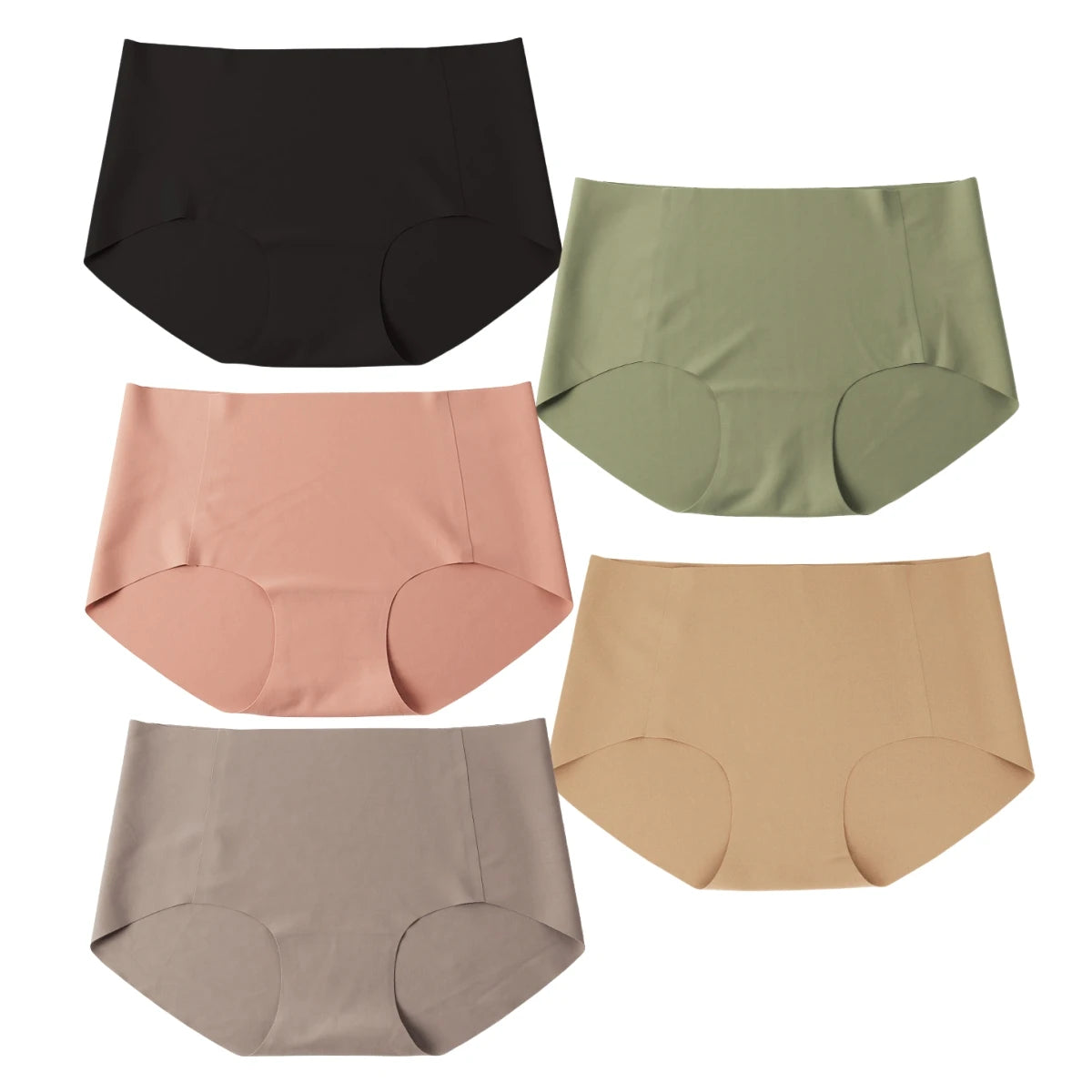 3PCS/Set Comfort Briefs Women Panties Sexy Underwear Women's Lingerie Invisible Female Underpants Intimates Aviola