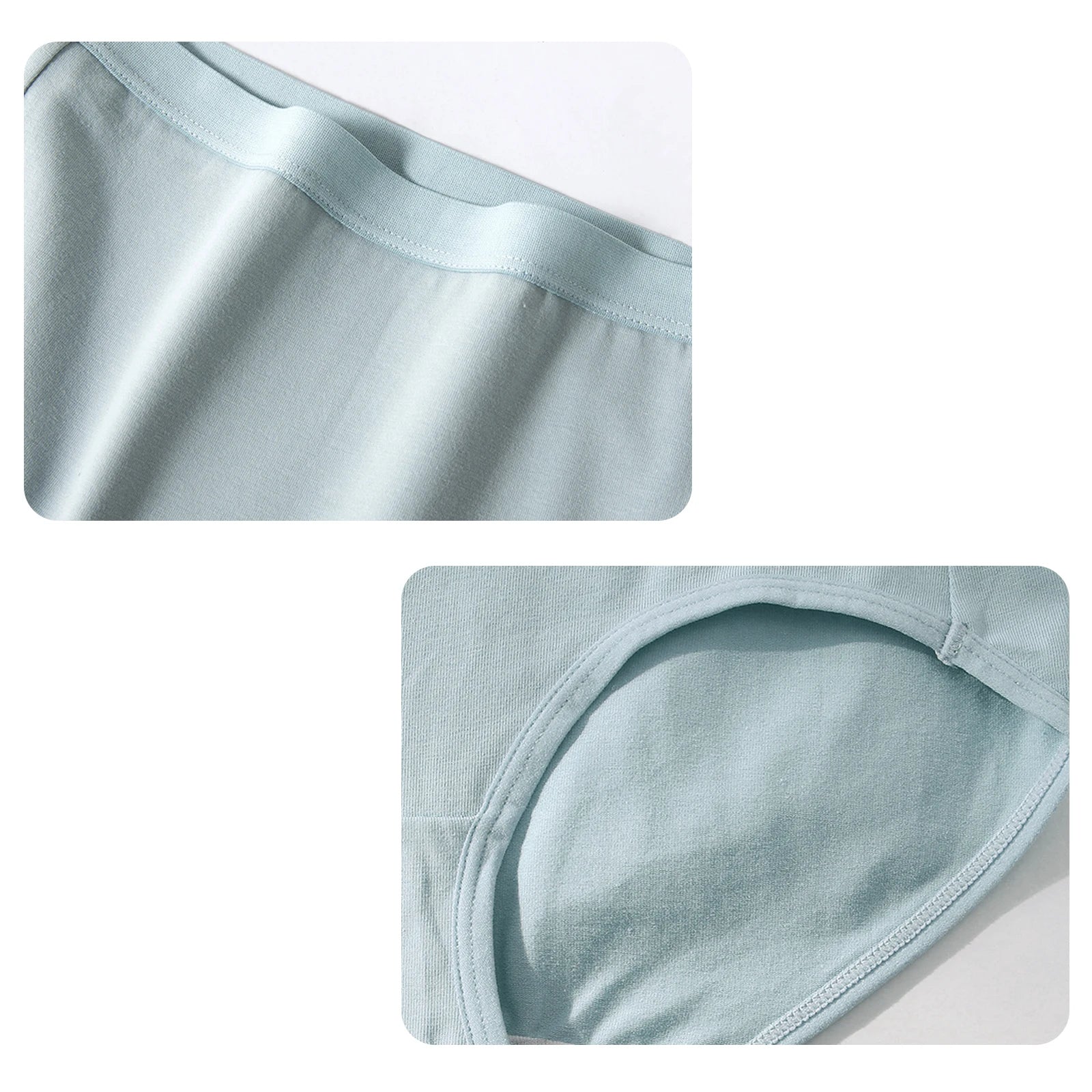 3pcs/Set Women High-Rise Briefs Cotton Comfortable Girl Panty Close Fitting Panties Breathable Underpants Soft Underwear Aviola