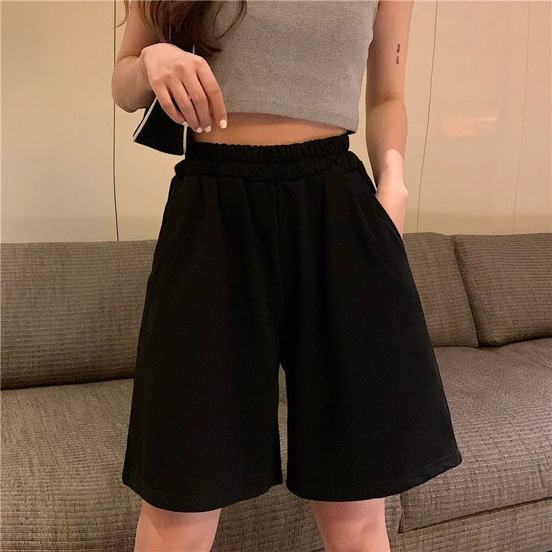 Explosive shopee Europe and the United States loose fashion shorts women's new hot sales joom Aviola