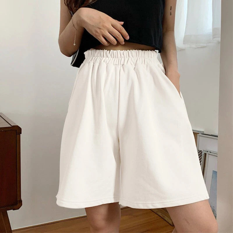 Explosive shopee Europe and the United States loose fashion shorts women's new hot sales joom Aviola