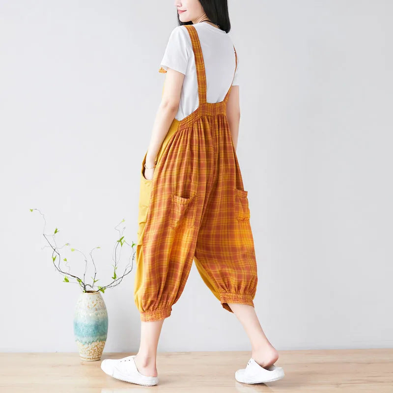Jumpsuits Women Denim One Piece Suspenders Mom Jeans Overalls Hole Wide Leg Long Pants High Waist Work Y2k Streetwear Rompers Aviola