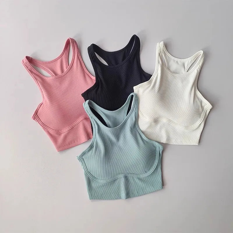 Beautiful Back Sports Bra Professional Shockproof Fitness High impact Women's Running Vest Yoga Tank Top Workout Underwear Aviola