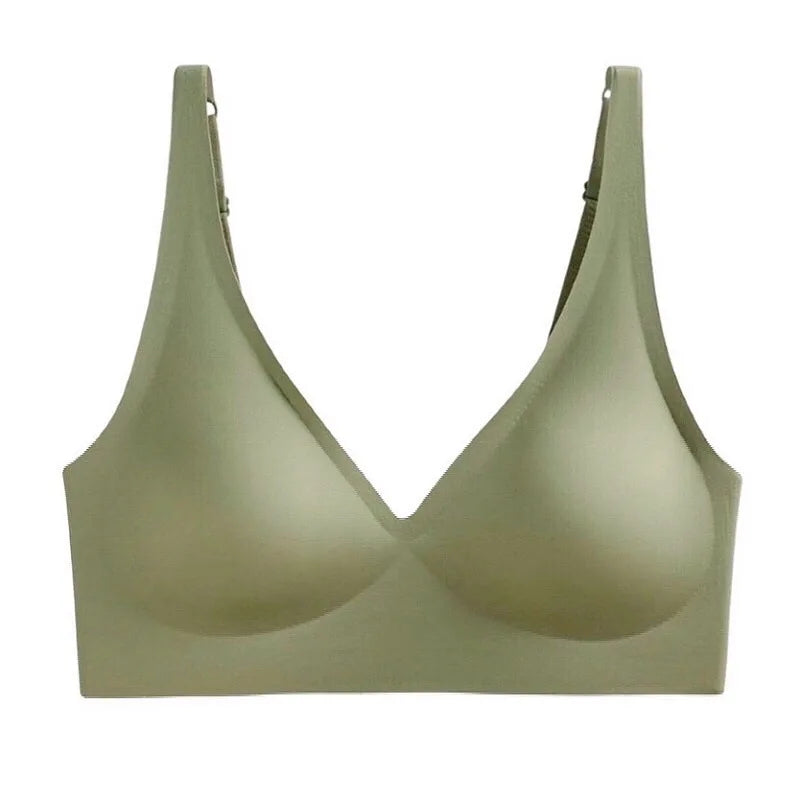 3Pcs/Set Seamless Bras Wire Free Brassiere Women Underwear Female Sexy Lingerie Plunge Underwear & Sleepwears Intimates Aviola