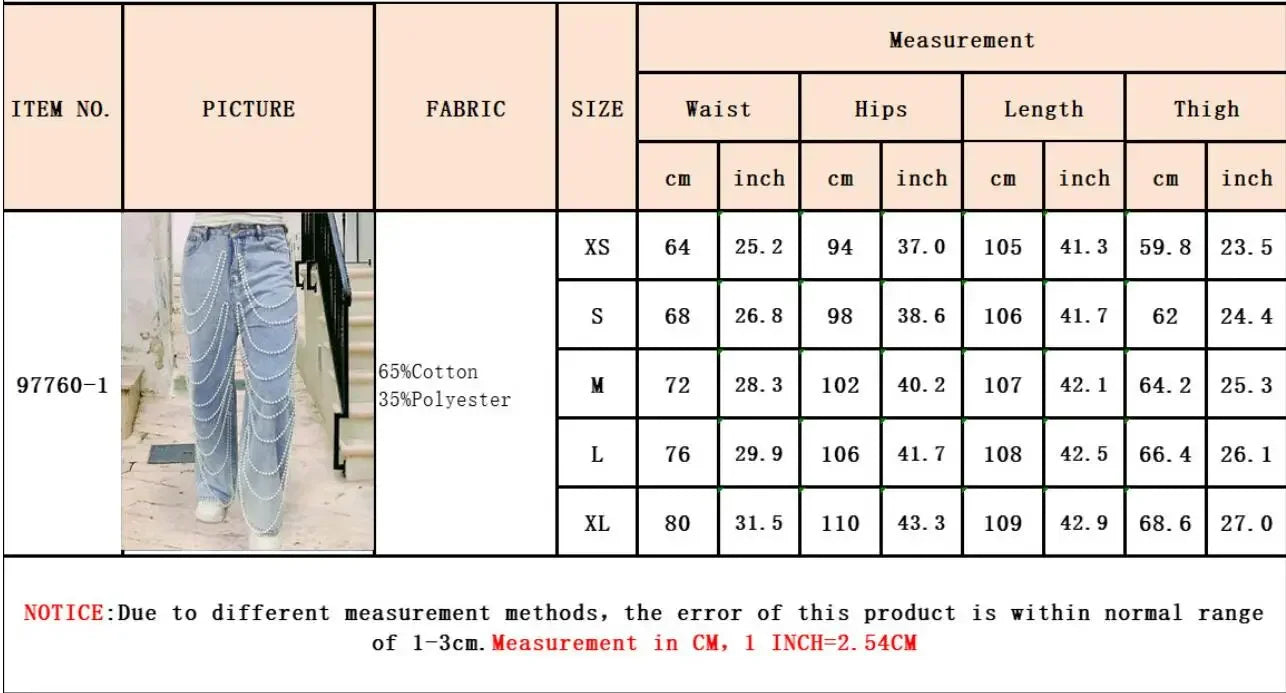 Straight Pants Women Jeans High Waist Beading Washed Distressed Vintage Mom Pockets Button 2025 Streetwear Y2k Denim Trousers Aviola