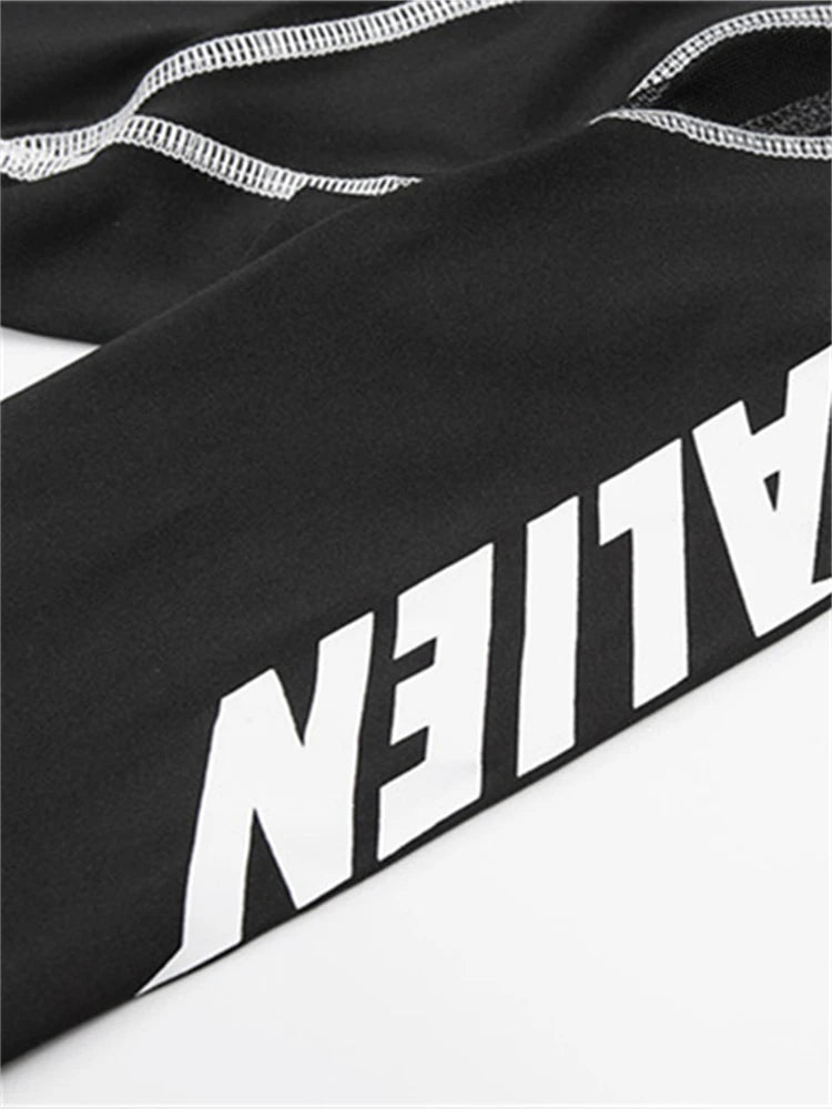 Nibber Mesh Patchwork Letter Print Bodysuits Women Full Sleeve Turtleneck Biker New Fashion Female Top Street Casual Rompers Aviola
