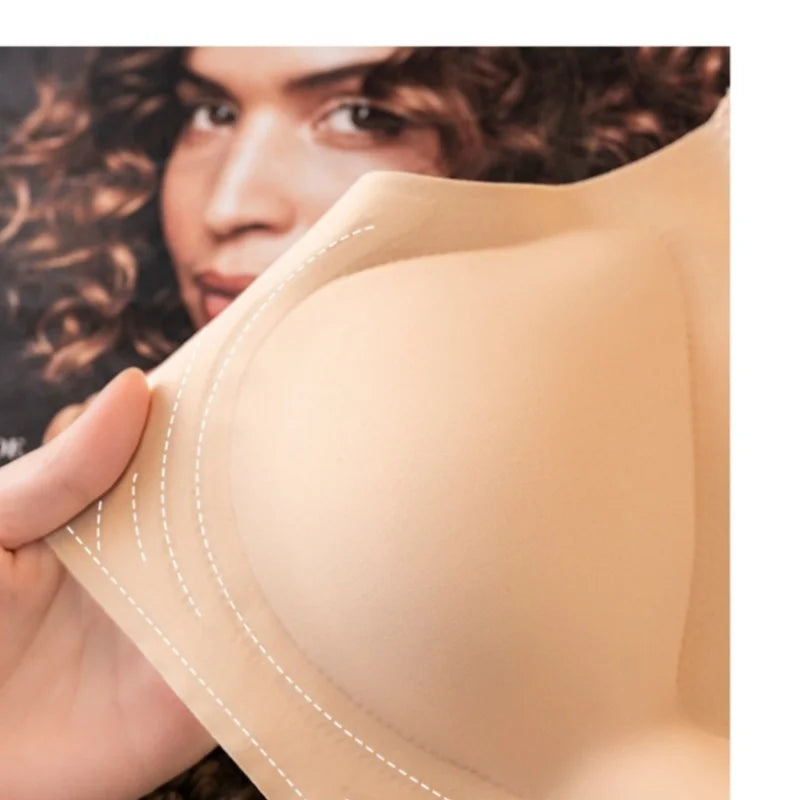 3Pcs/Set Seamless Bras For Women Padded Bra Non-wire Underwear Sexy Lingerie Wide shoulder Straps Brassiere Soft Tops Intimates Aviola