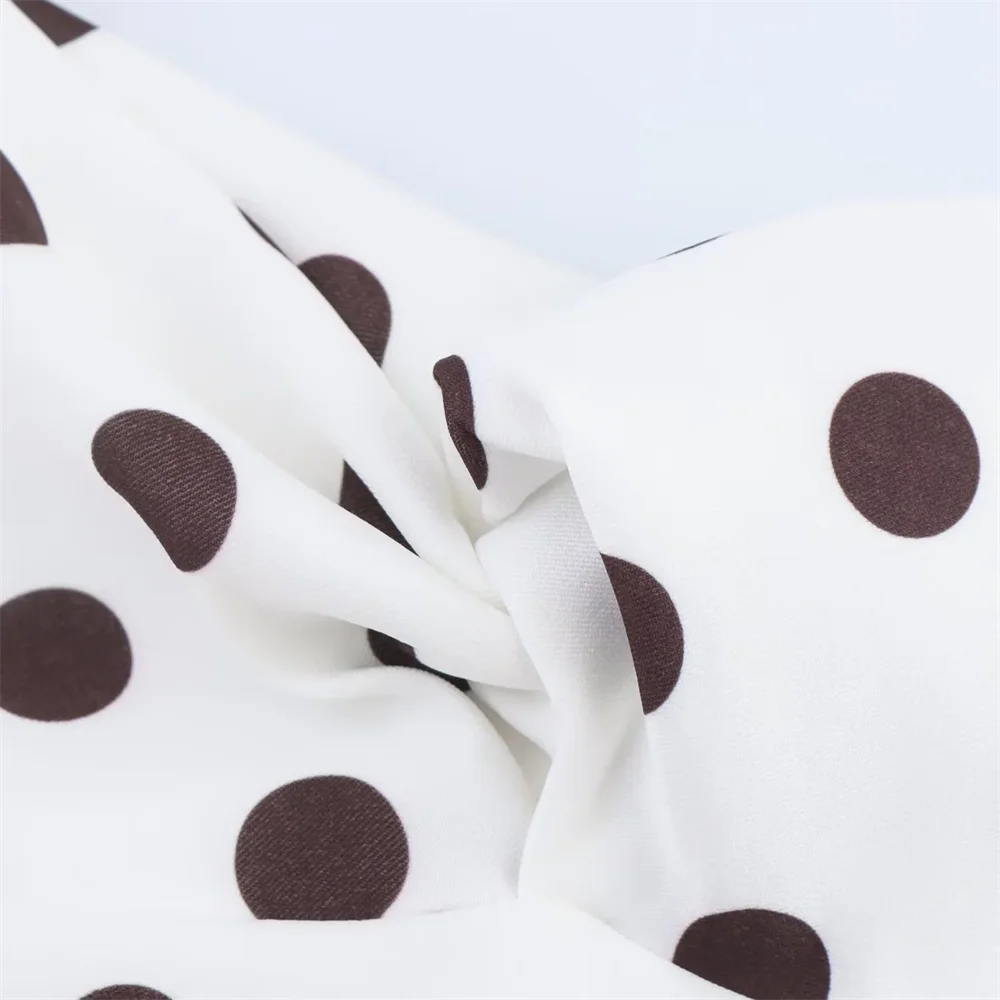 BM&MD&ZA202 French balloon version polka dot print suspender dress short skirt summer new women's clothing Aviola