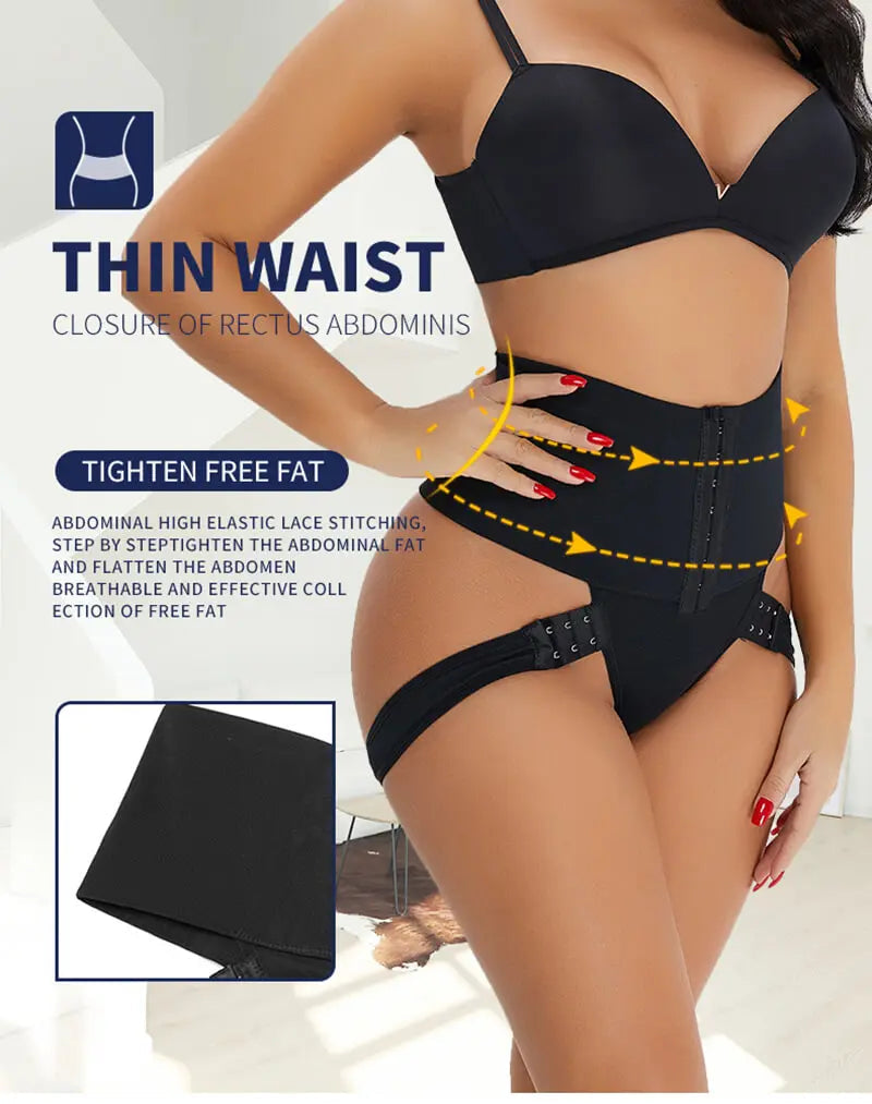 Cuff Tummy Trainer for Women Control Panties Booty Pulling Underwear Body Shaper Waist Trainer Corset Body Shapewear Plus Size Aviola