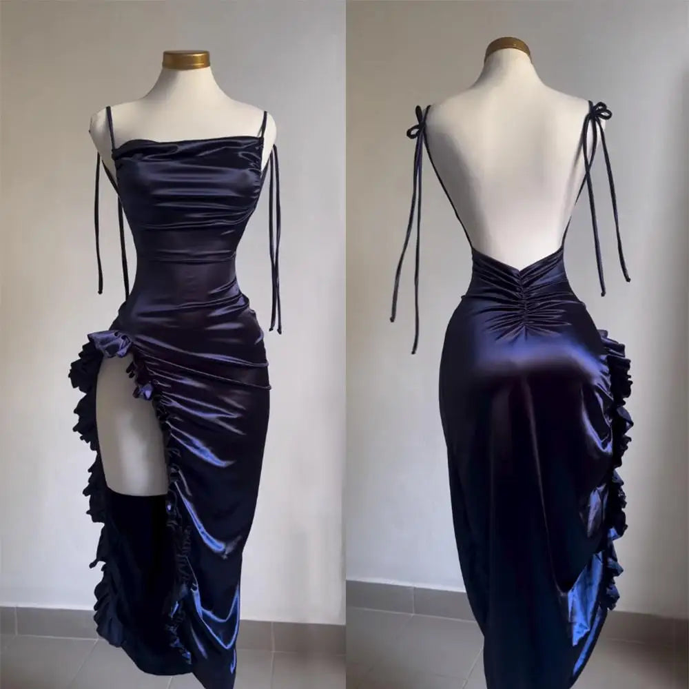 Senior sense Y2K sexy halter Spice Girl dress Aviola