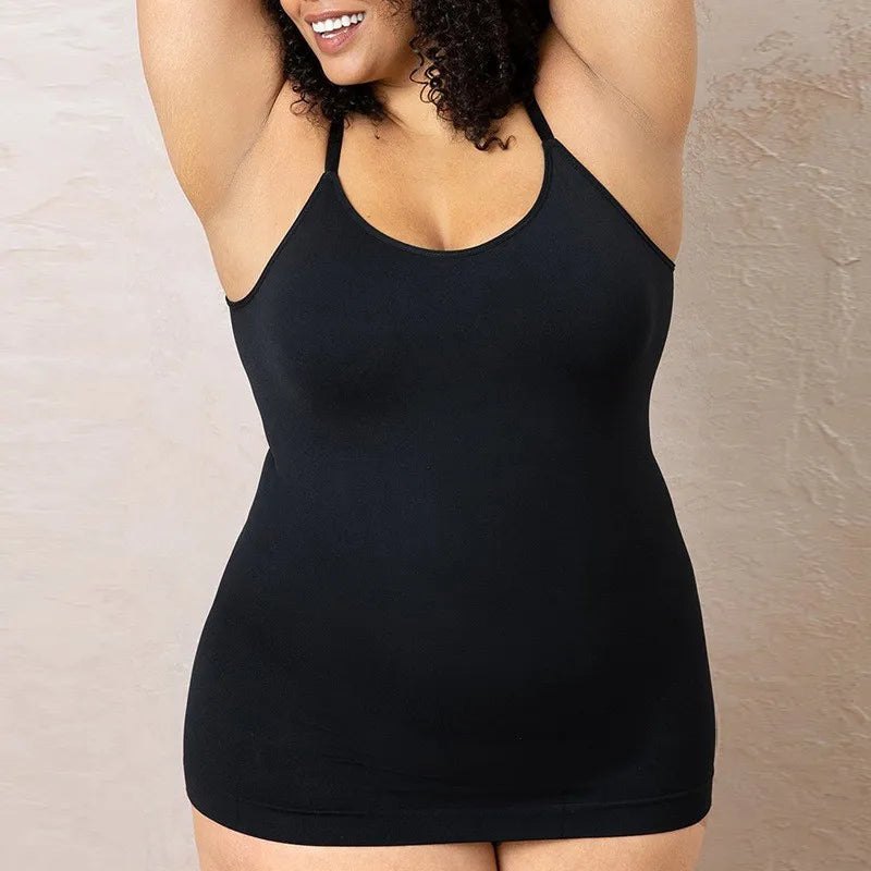 Women Shapewear Tops Waist Trainer Tummy Control Body Shaper Shaping Tank Top Slimming Underwear Seamless Compression Camisole Aviola