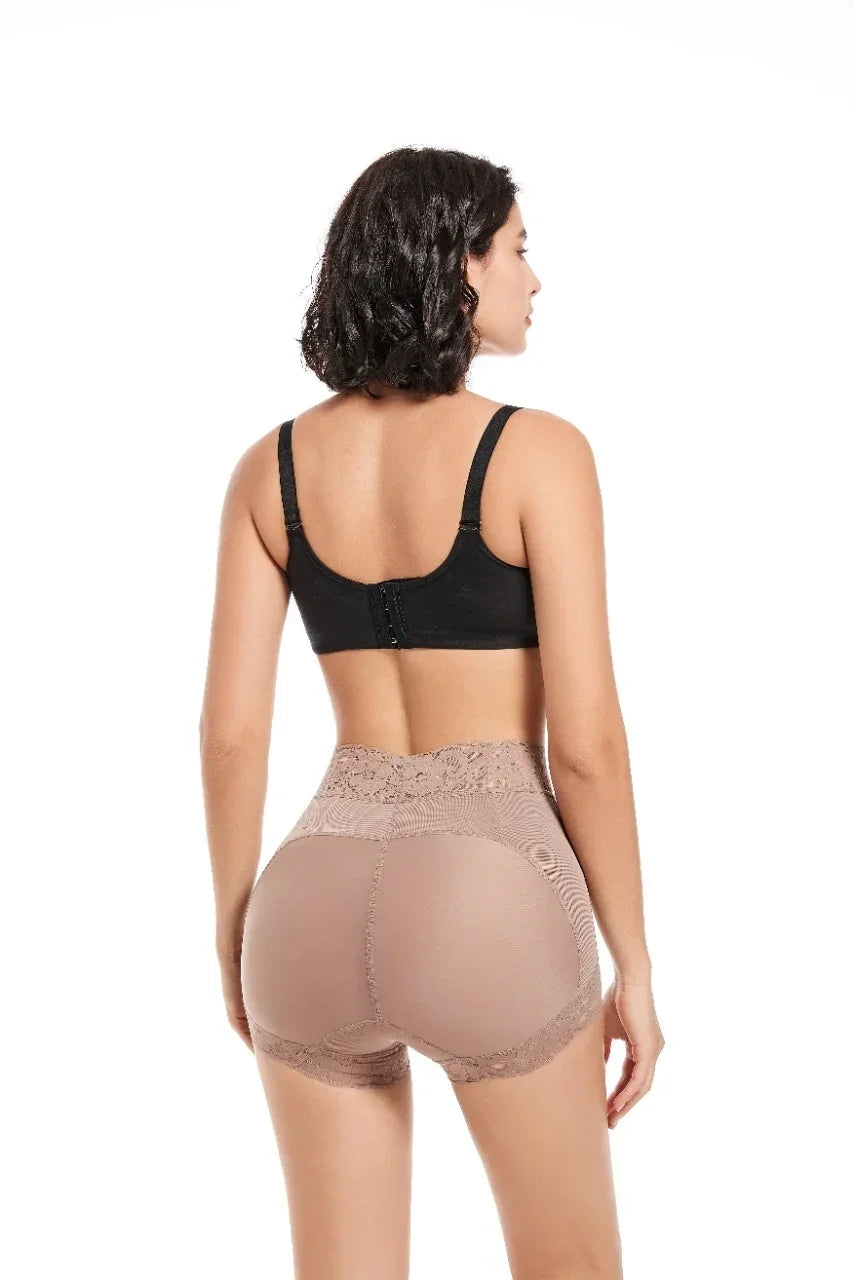 Body Shaper Women Tummy Control Panties Lace Shorts Hourglass Girdles Shapewear Butt Lifter Aviola