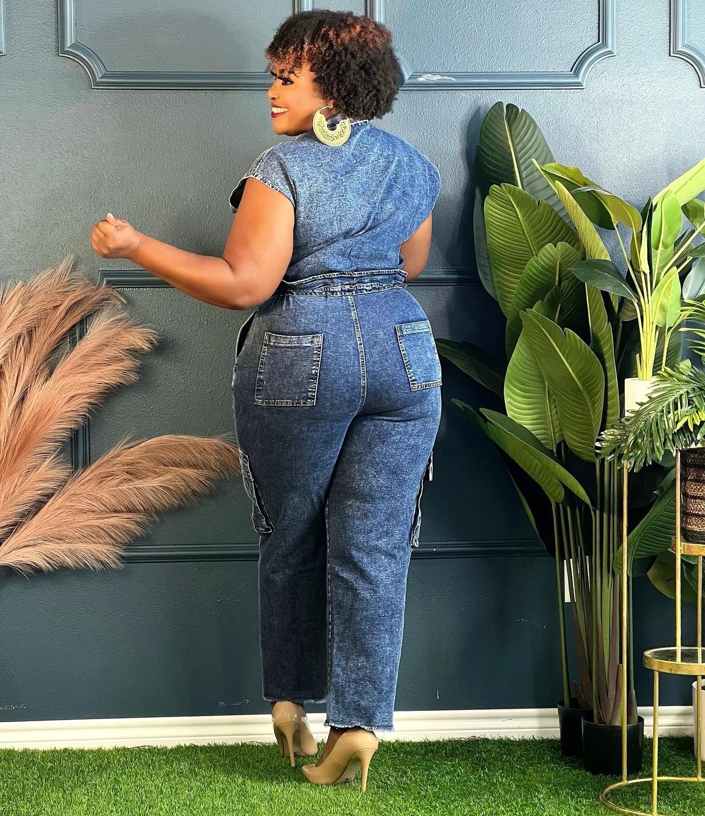 Demin Overalls Women Slim Fit Jumpsuits Sleeveless One Piece Long Pants Mom Jeans High Waist Y2k Club Party Casual Rompers Aviola