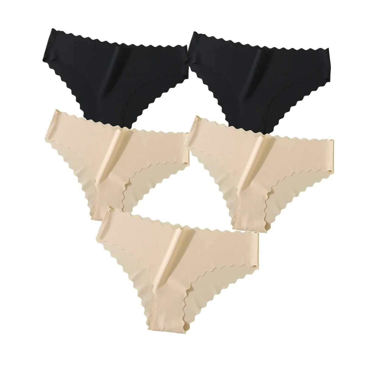 5Pcs/Set Briefs Women Panties Seamless Underwear Female Underpants Summer Soft Panties Thin Sexy Lingerie Aviola