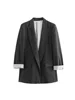 Relaxed Longline Open Front Jacket - Image 11