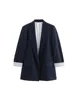 Relaxed Longline Open Front Jacket - Image 10