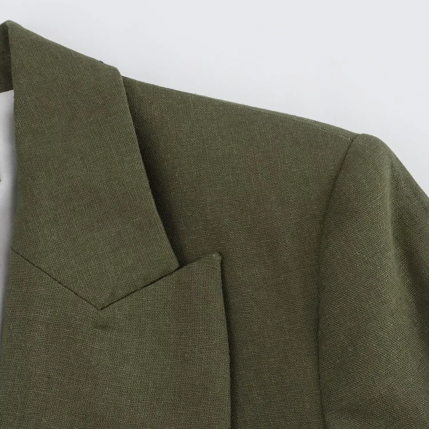 Relaxed Longline Open Front Jacket - Image 4